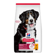 Hill's Science Plan Large Breed Adult dry dog food with chicken, new ActivBiome+ bag front