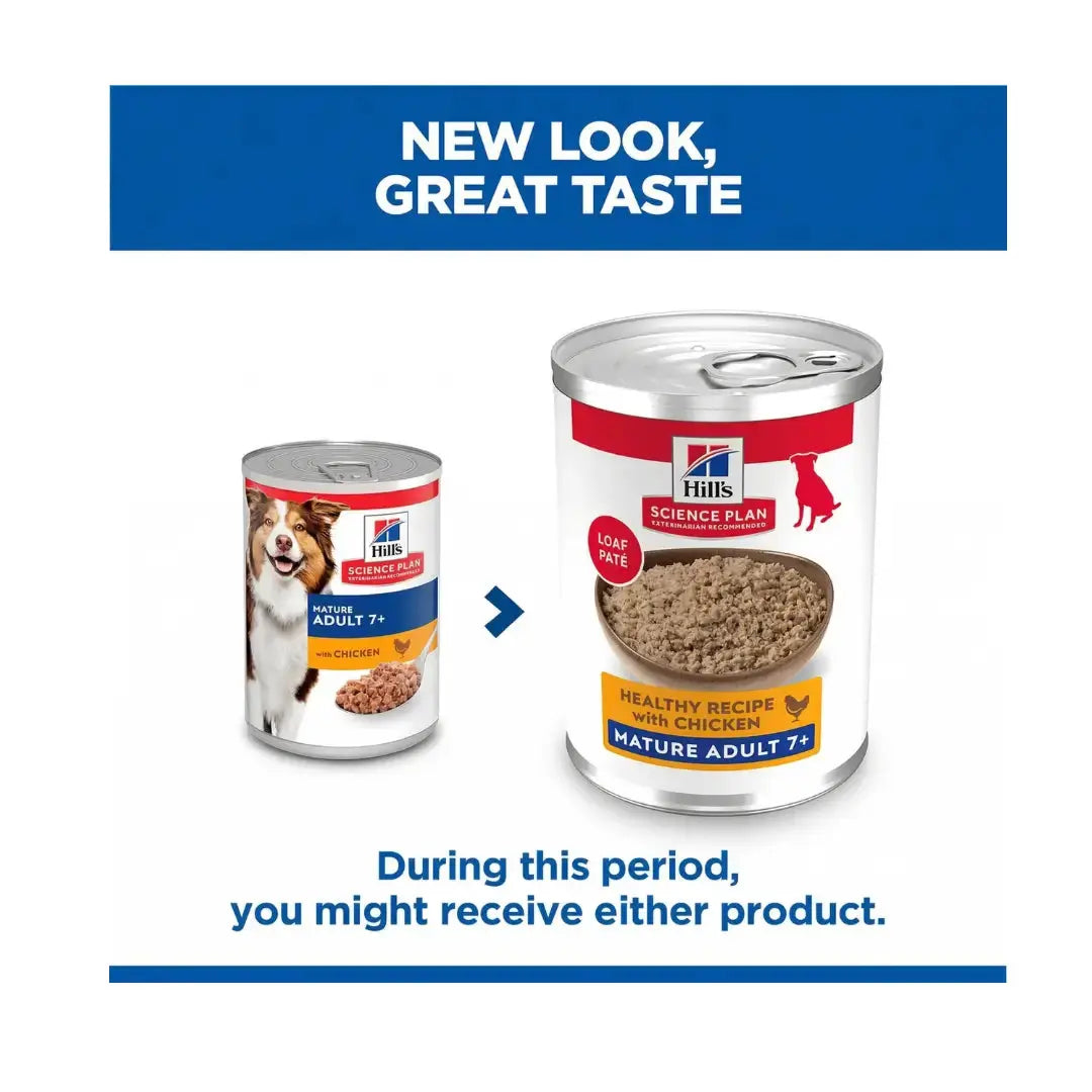 Hill’s Science Plan Mature Adult Chicken Wet Dog Food   | Canine & Co