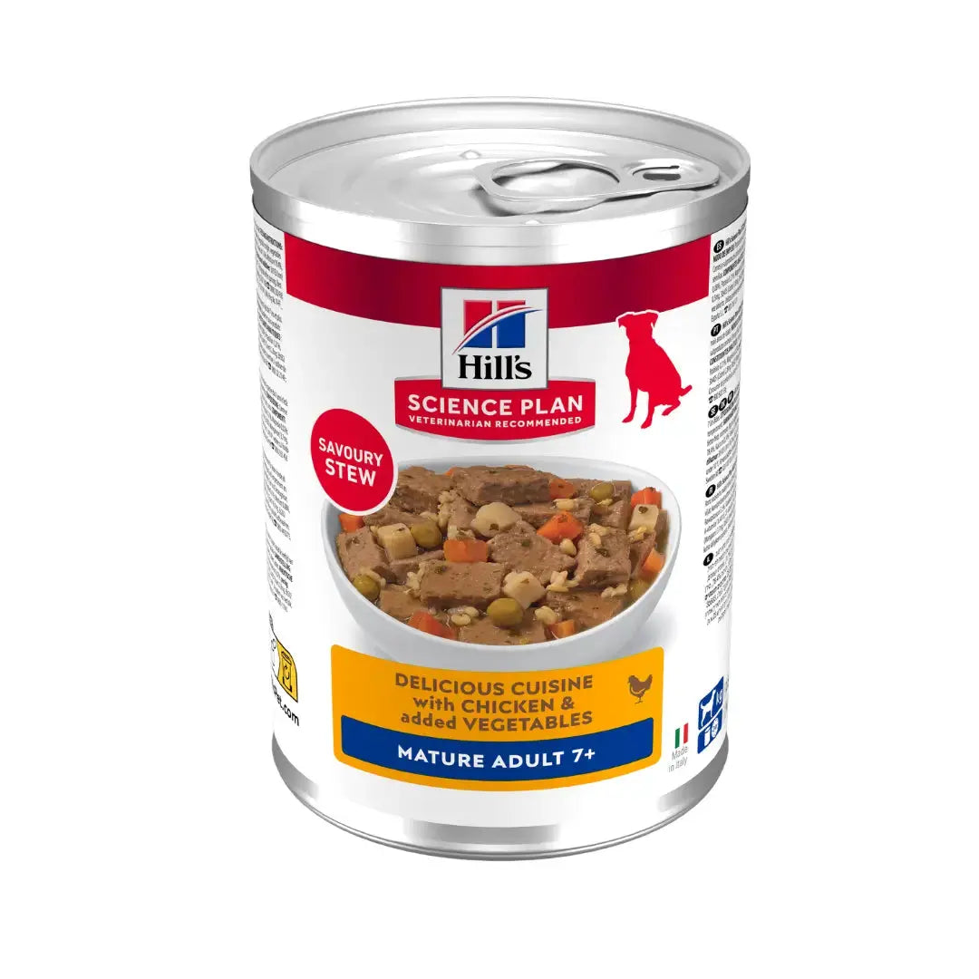 Hill’s Science Plan Mature Adult Chicken & Carrot Stew Wet Dog Food   | Canine & Co