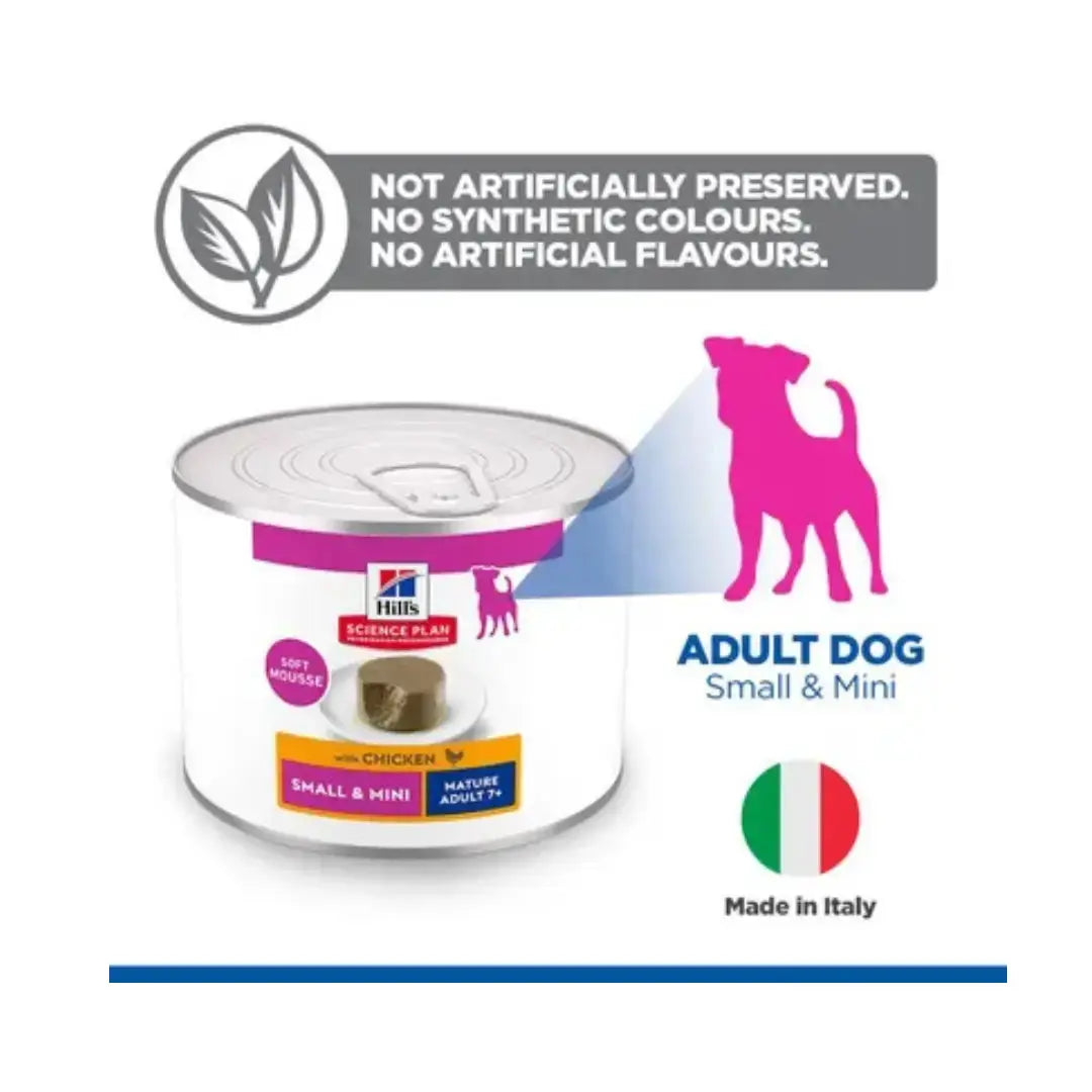 Hill's Science Plan Mature Adult Small & Mini Chicken Wet Dog Food   | Canine & Co