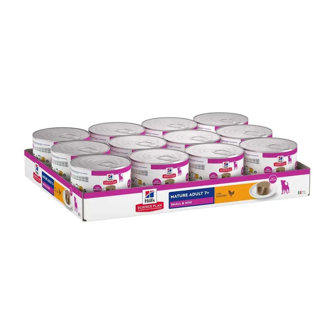 Hill's Science Plan Mature Adult Small & Mini Chicken Wet Dog Food   | Canine & Co