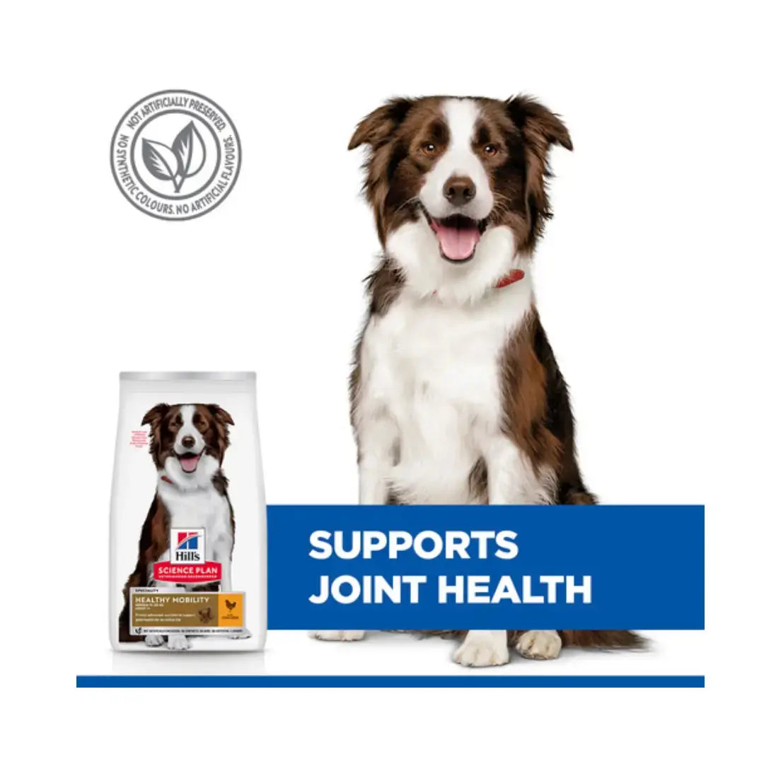 Hill’s Science Plan Medium Breed Adult Healthy Mobility Chicken Dry Dog Food   | Canine & Co