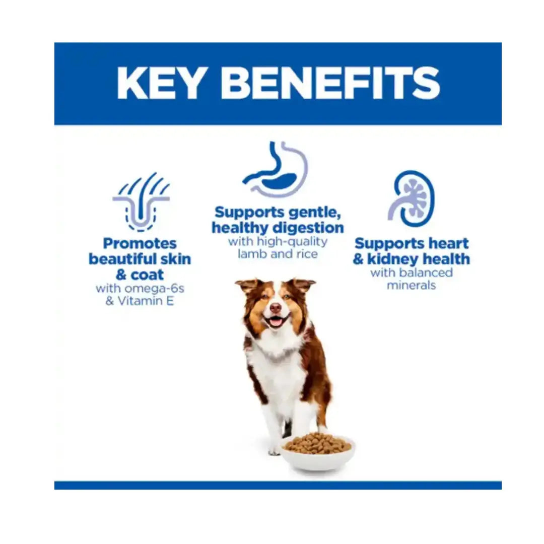 Hill’s Science Plan Medium Breed Mature Adult 7+ Lamb & Rice Dry Dog Food   | Canine & Co