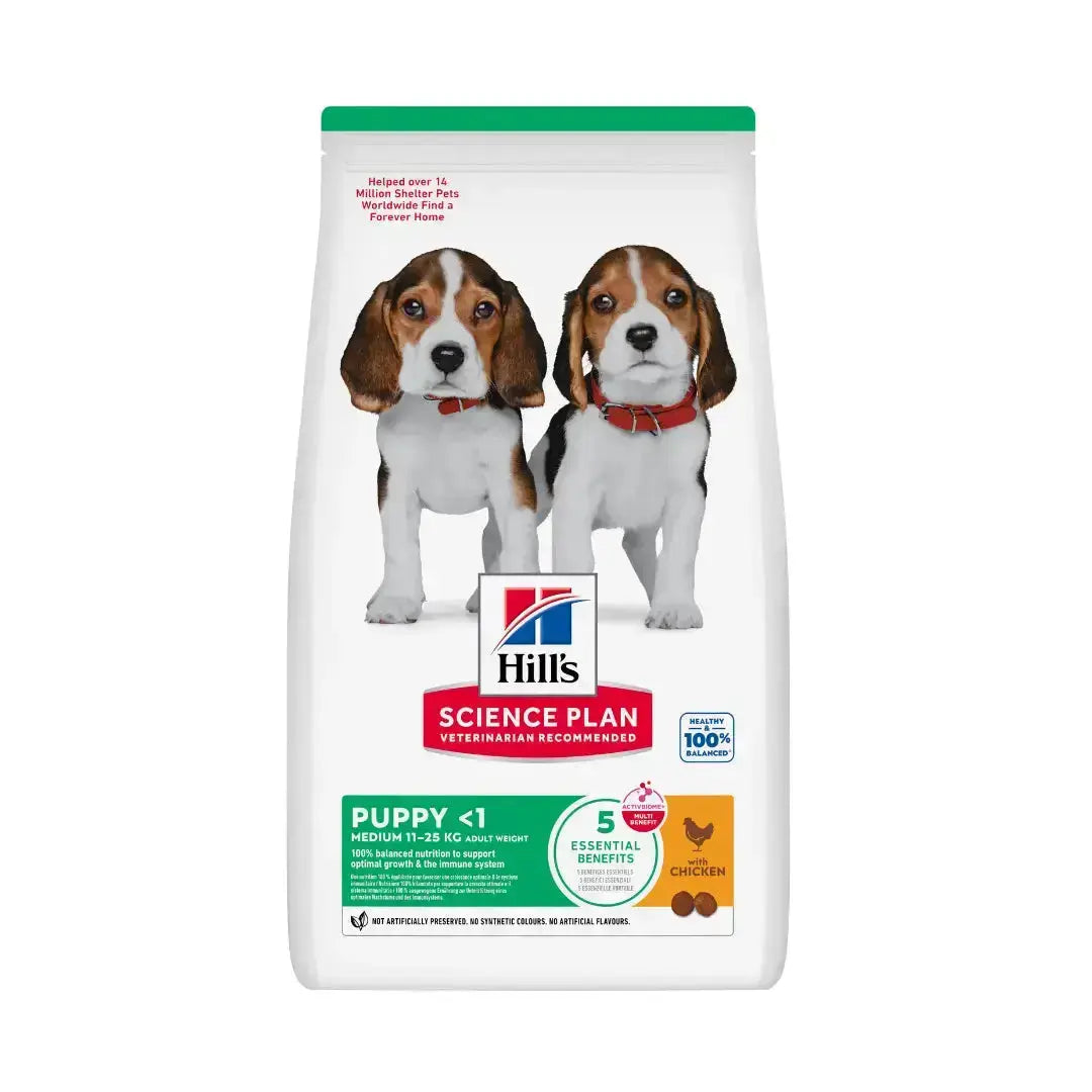 Hill's Science Plan Medium Breed Puppy Chicken Dry Dog Food   | Canine & Co