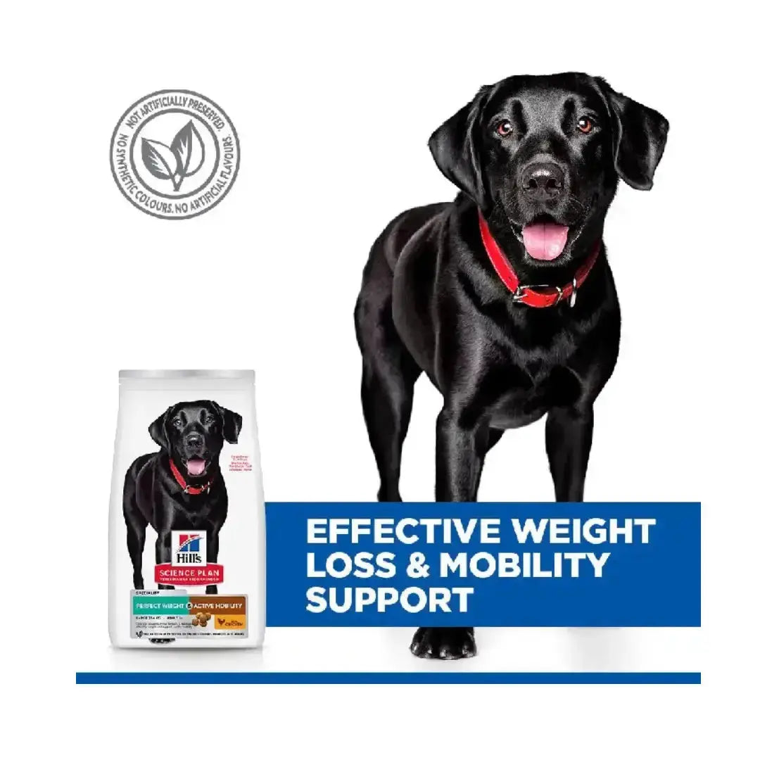 Hill's Science Plan Perfect Weight & Active Mobility Large Breed Chicken Dry Dog Food   | Canine & Co