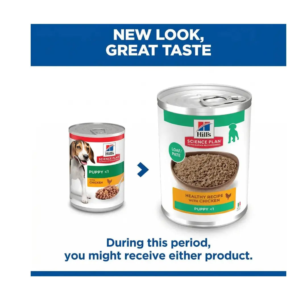 Hill’s Science Plan Puppy Chicken Wet Dog Food   | Canine & Co
