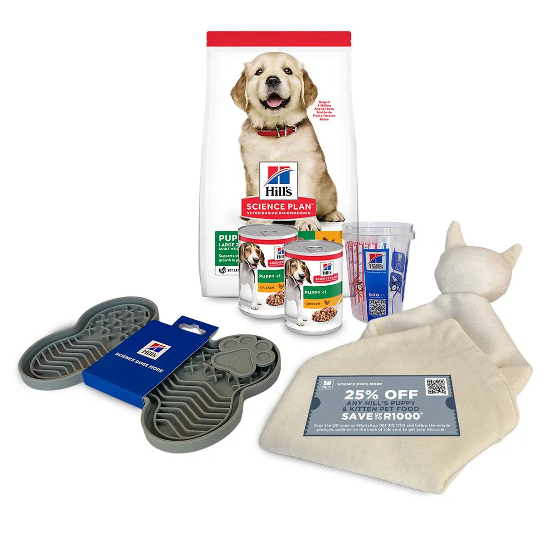 Puppy Large Breed Welcome Home Pack - Contents