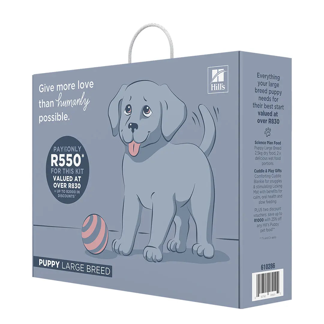 Puppy Large Breed Welcome Home Pack - Side