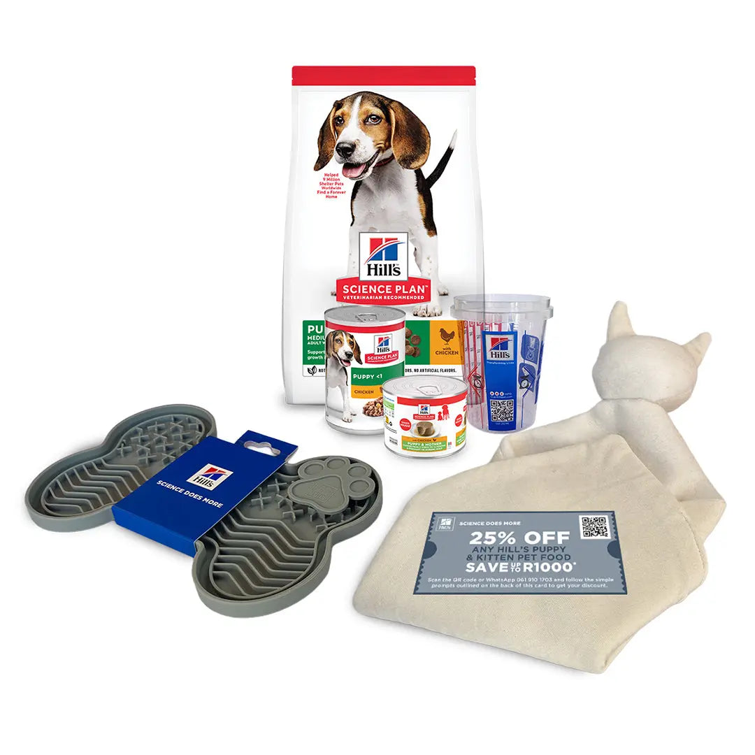 Puppy Medium Welcome Home Pack - Contents