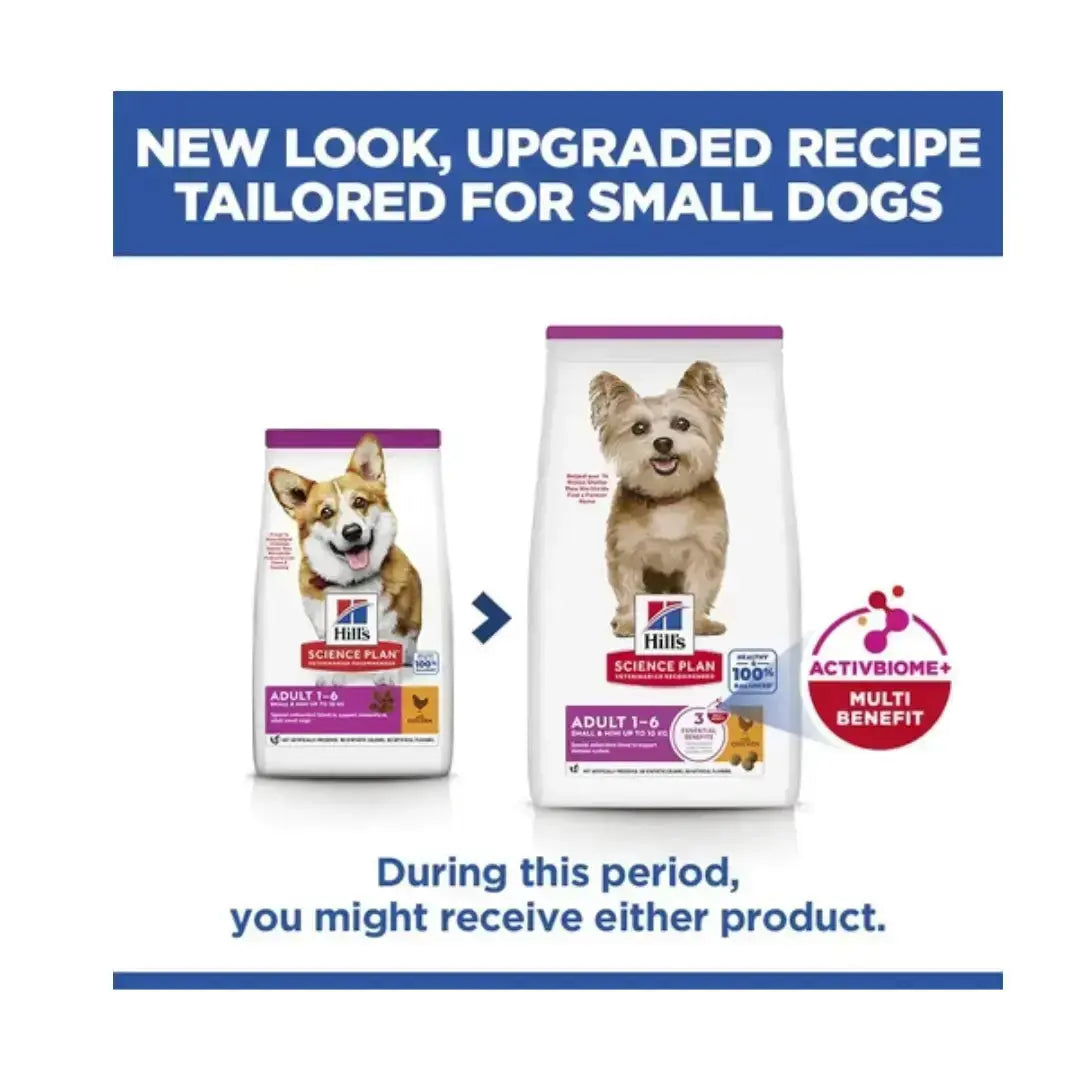 Hill’s Science Plan Small & Mini Adult Chicken Dry Dog Food   | Canine & Co