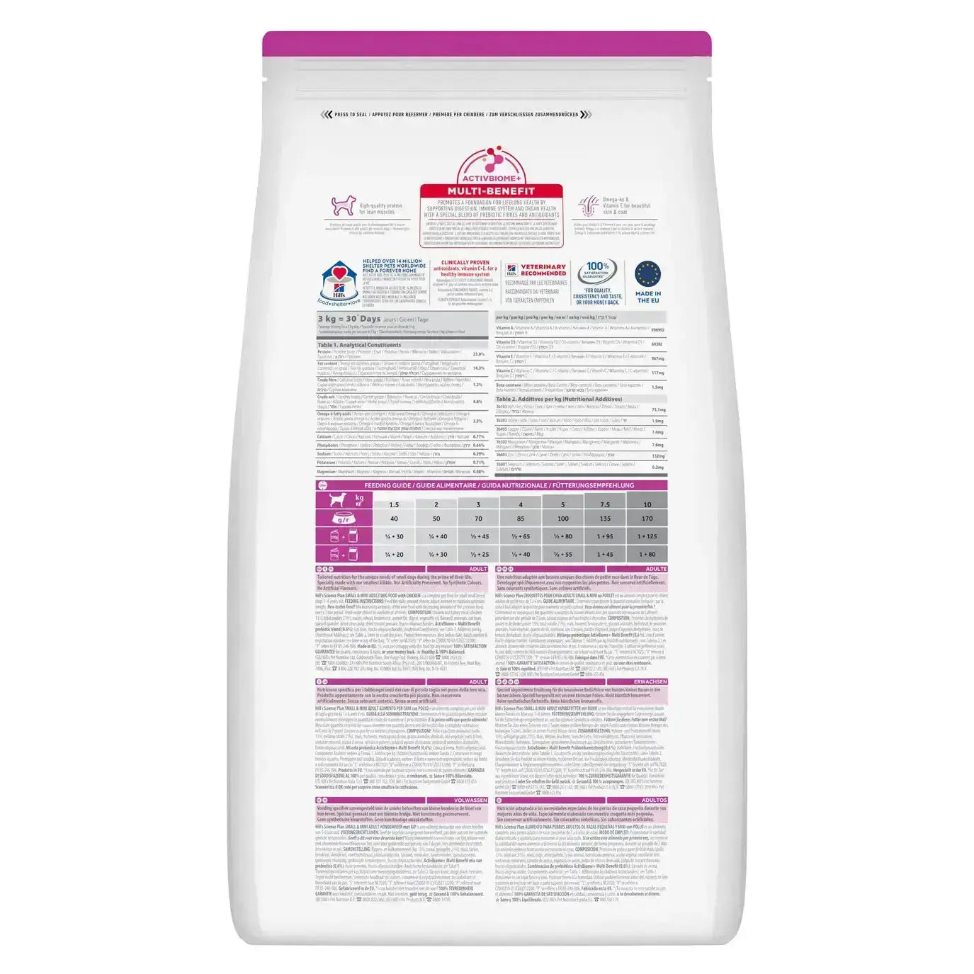 Hill’s Science Plan Small & Mini Adult Chicken Dry Dog Food   | Canine & Co