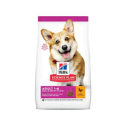 Hill's Science Plan Adult dog food for small breeds with chicken, promoting health and vitality.