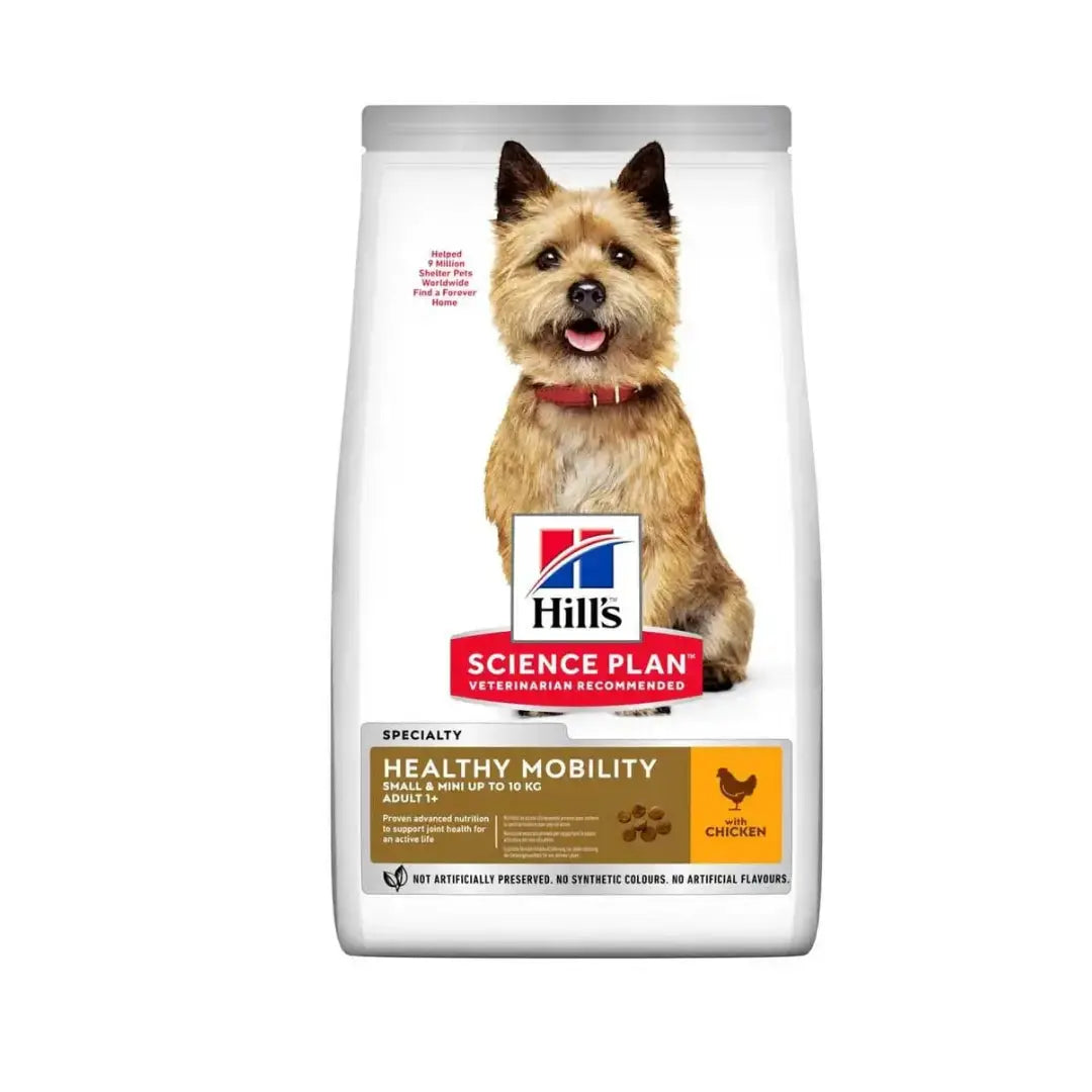 Hill’s Science Plan Small & Mini Adult Healthy Mobility Chicken Dry Dog Food   | Canine & Co
