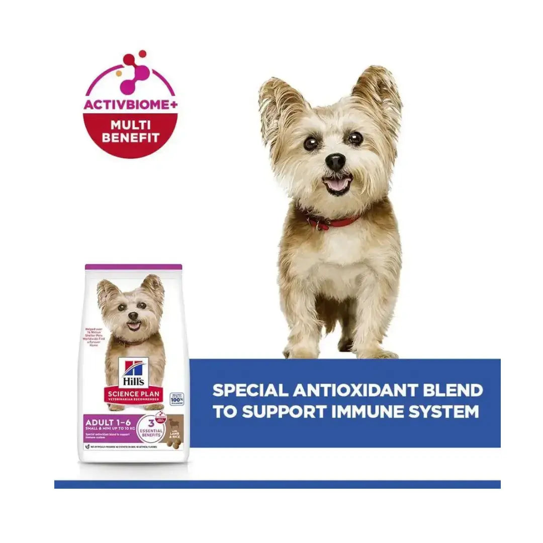 Hill’s Science Plan Small & Mini Adult Lamb & Rice Dry Dog Food   | Canine & Co
