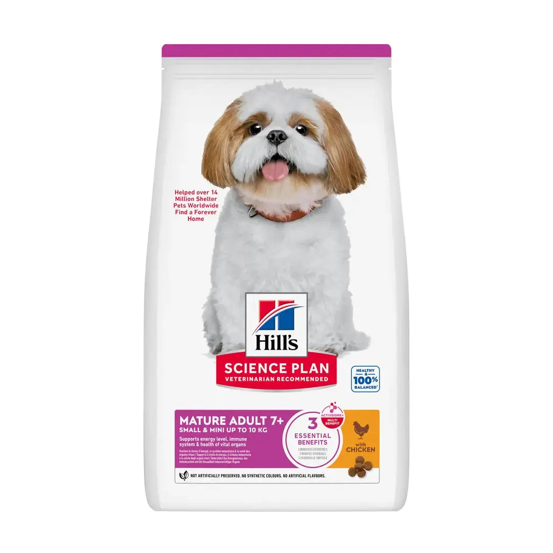 Hill's Science Plan Small & Mini Mature Adult 7+ Chicken Dry Dog Food