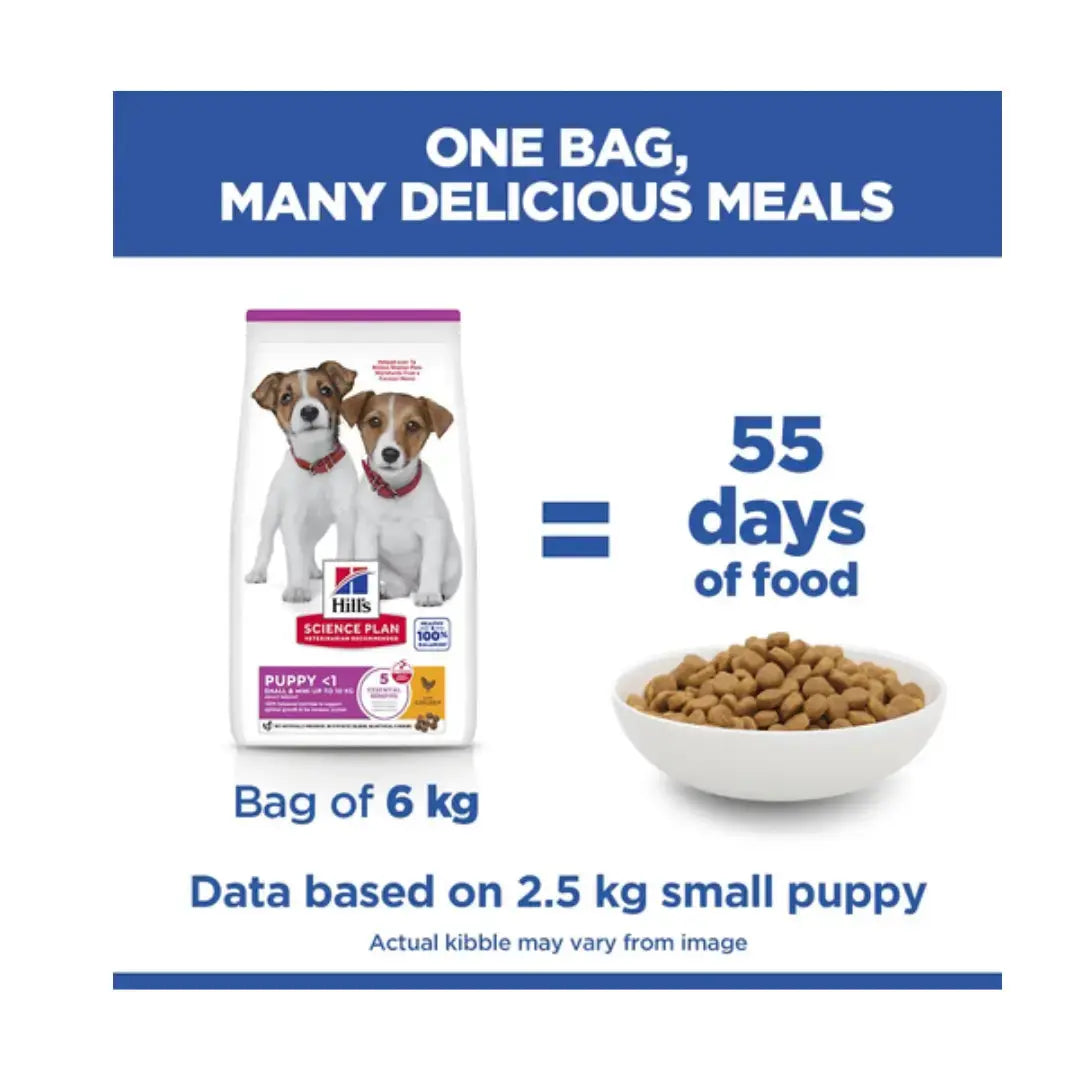 Hill’s Science Plan Small & Mini Puppy Chicken Dry Dog Food   | Canine & Co