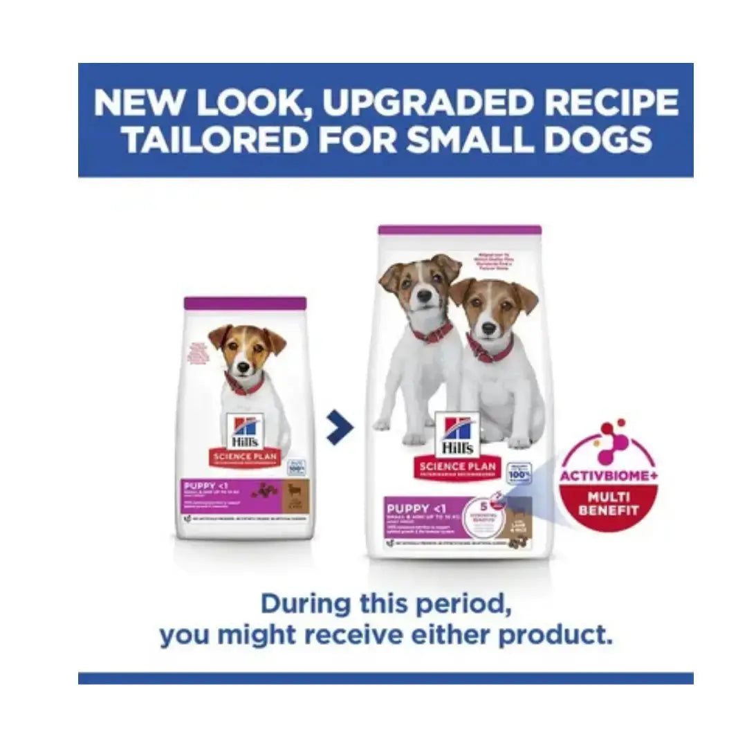 Hill’s Science Plan Small & Mini Puppy Lamb & Rice Dry Dog Food   | Canine & Co