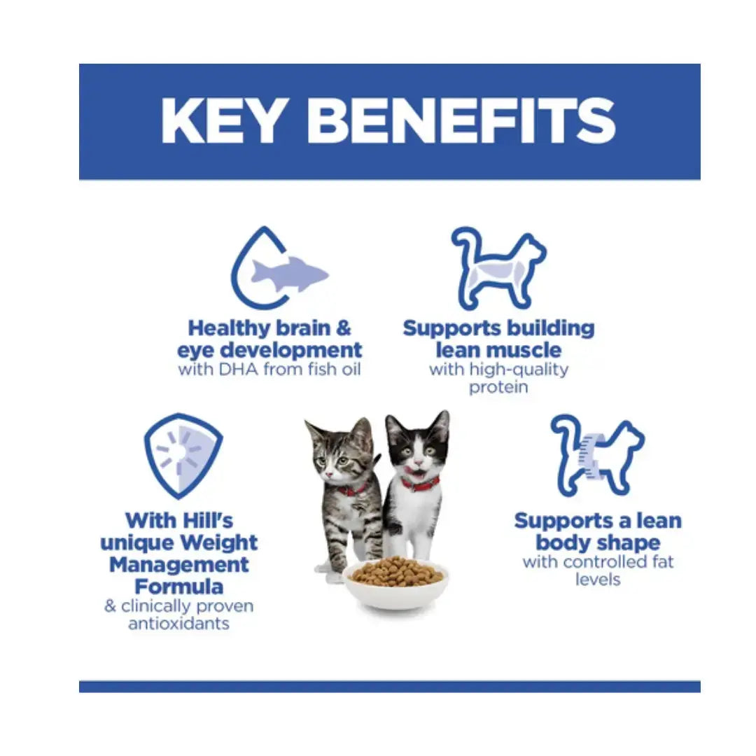 Hill's Science Plan Sterilised Kitten Dry Cat Food   | Canine & Co