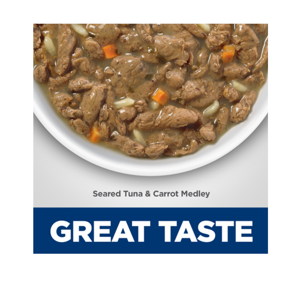 Hill's Science Plan Feline Adult Tuna & Carrot Stew Wet Cat Food Tin   | Canine & Co
