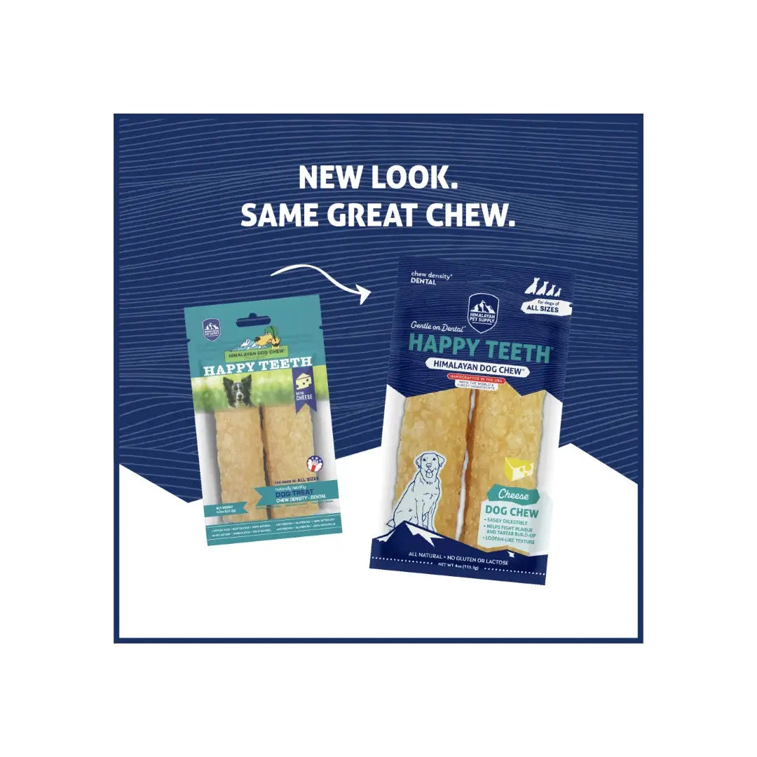 Himalayan Happy Teeth Dental Dog Chew - Cheese   | Canine & Co