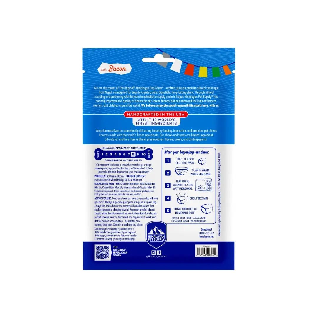 Himalayan Original Dog Chew - Bacon   | Canine & Co