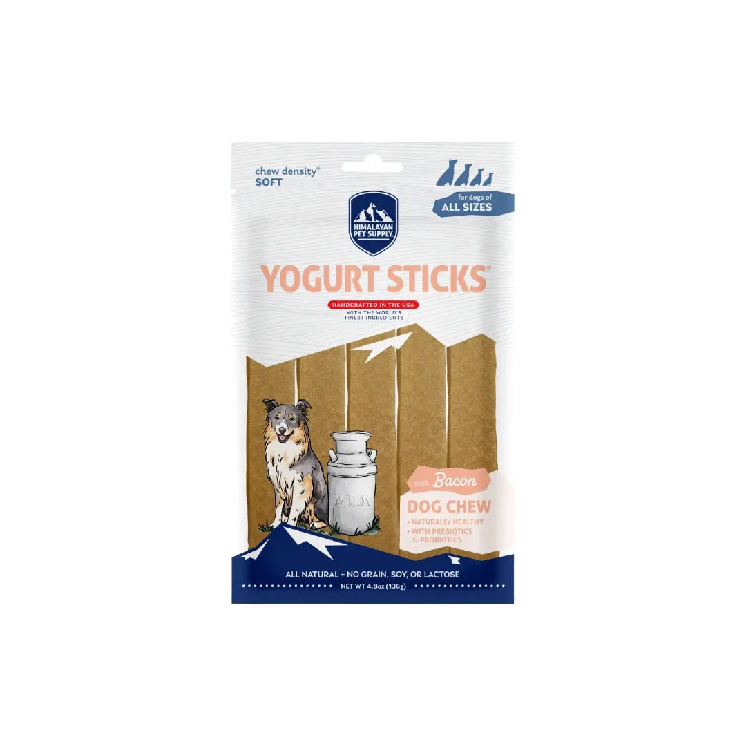 Himalayan Yogurt Sticks Dog Chew - Bacon   | Canine & Co