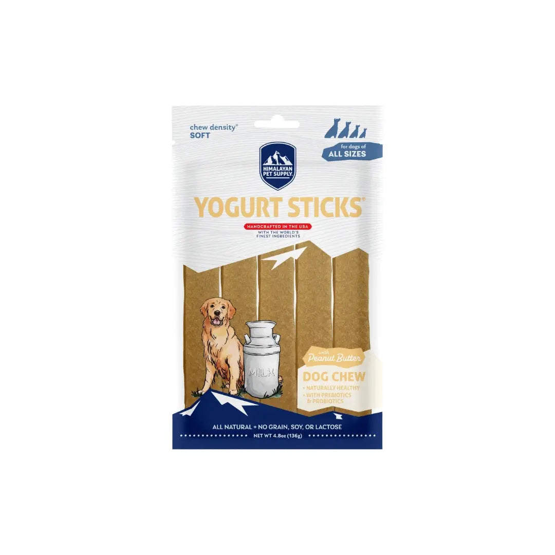 Himalayan Yogurt Sticks Dog Chew - Peanut Butter   | Canine & Co