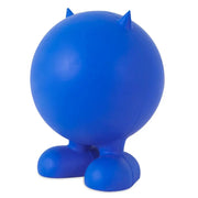 Blue devil-shaped toy with rounded body and playful design, perfect for kids' imaginative play.
