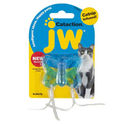 Cat toy butterfly with catnip, designed for playful engagement and entertainment for pets.