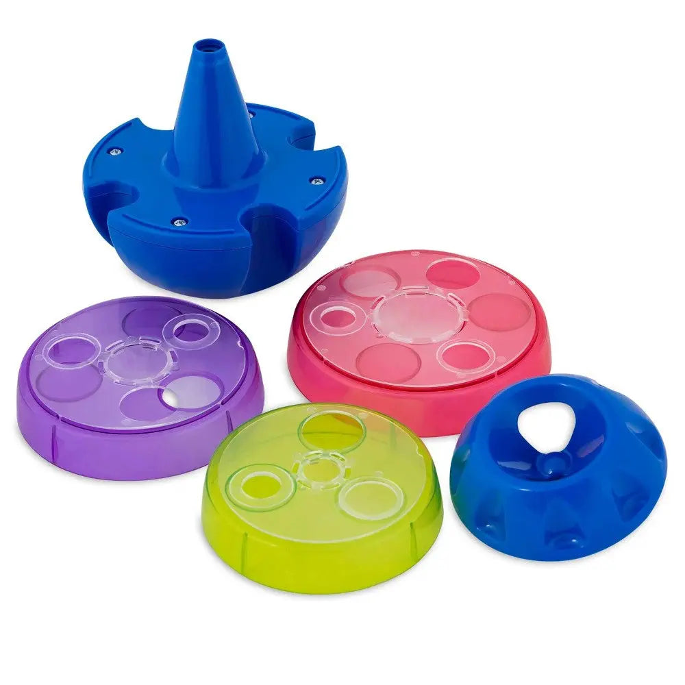 Colorful interactive pet puzzle toys for mental stimulation and engagement.