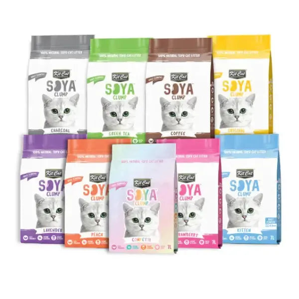 Kit Cat Soya Clump Cat Litter   | Canine & Co