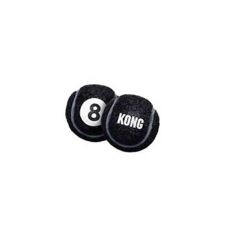KONG 8 Ball dog toy, durable rubber, perfect for fetch and interactive play.