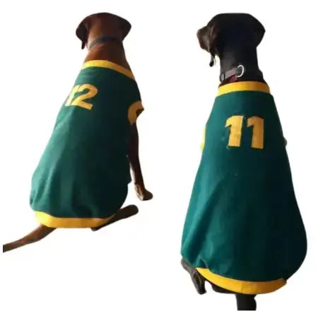 Kunduchi Springbok Rugby Polar Dog Jersey   | Canine & Co