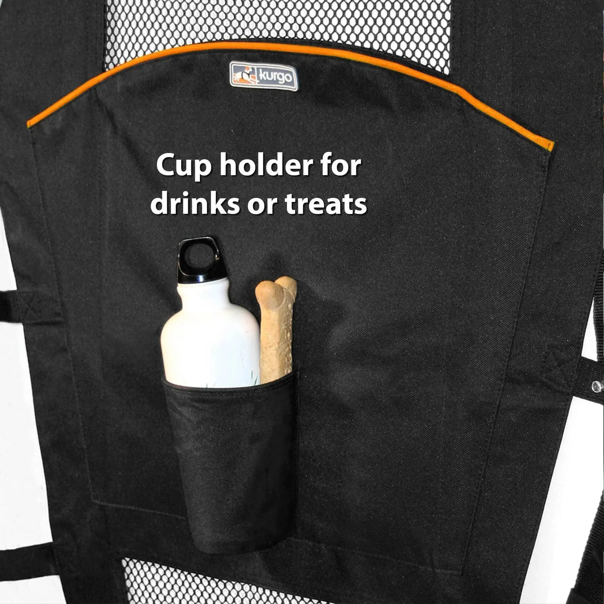 Kurgo Backseat Barrier – Black – view 2