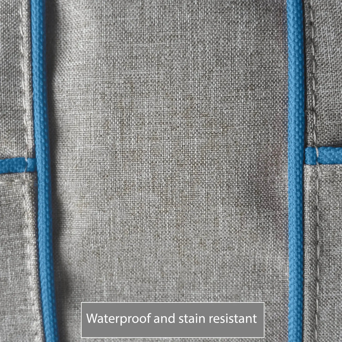 Kurgo Heather Hammock – Grey/Coastal Blue – view 2