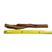 Natural dog chew stick, measuring 8 inches, perfect for dental health and long-lasting enjoyment.