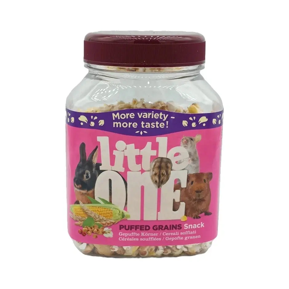 Little One Puffed Grains Snack for Small Animals 70g