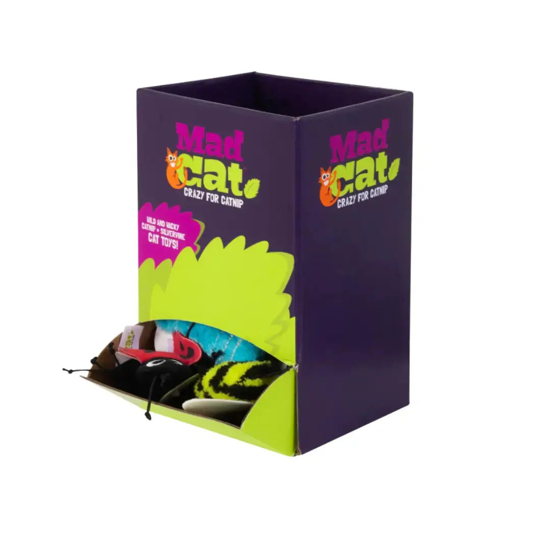 Mad Cat Buggin' Out Assorted Cat Toys   | Canine & Co