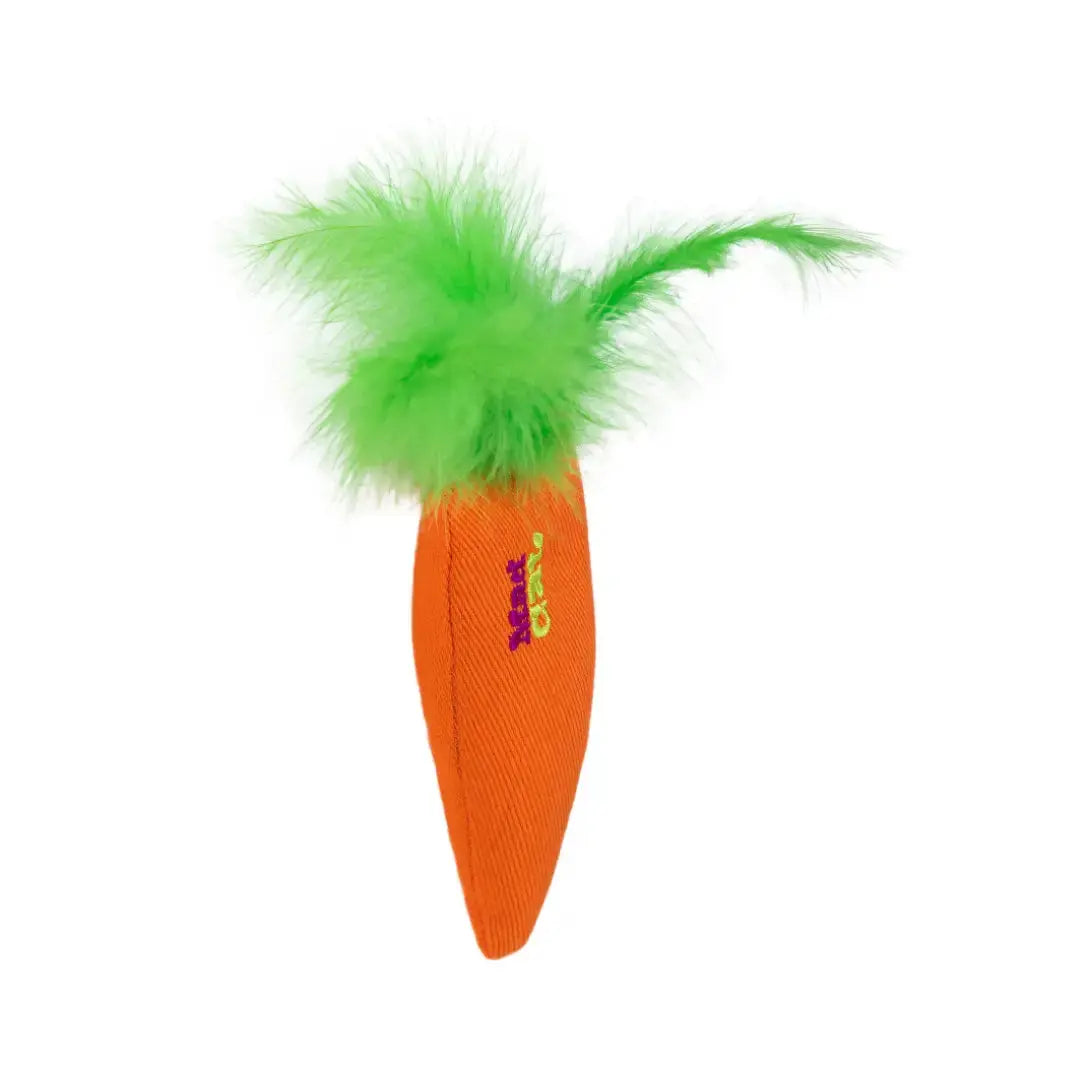 Mad Cat Filled Kitty Carrot Catnip Cat Toy   | Canine & Co