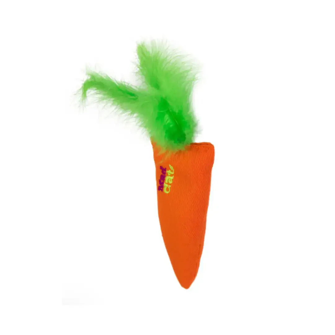 Mad Cat Filled Kitty Carrot Catnip Cat Toy   | Canine & Co
