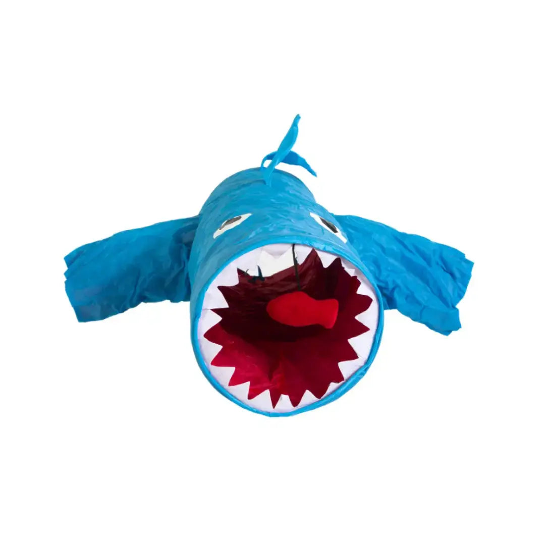 Mad Cat-Jaws Shark Tunnel for Cats   | Canine & Co
