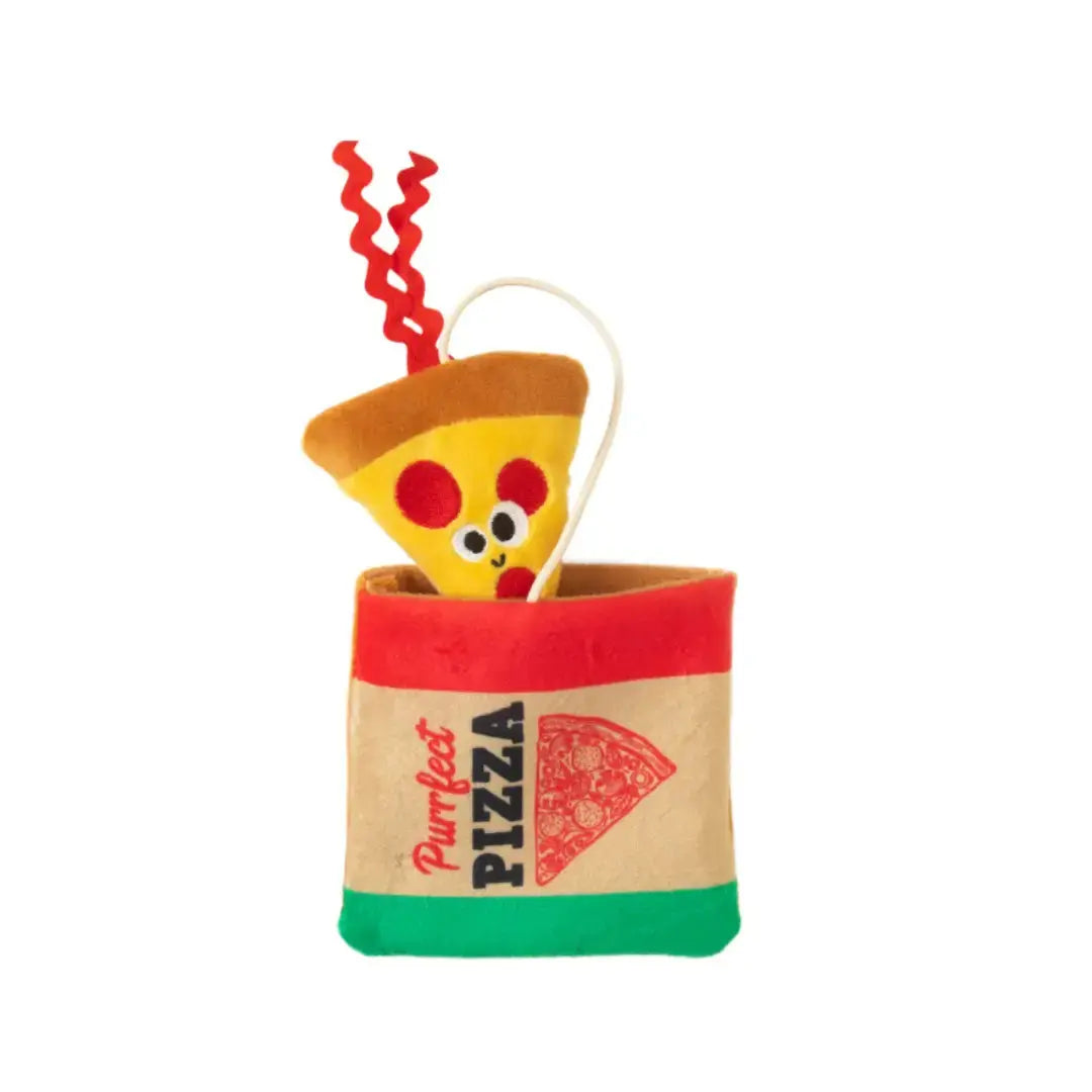 Mad Cat Purrfect Pizza Cat Toy   | Canine & Co