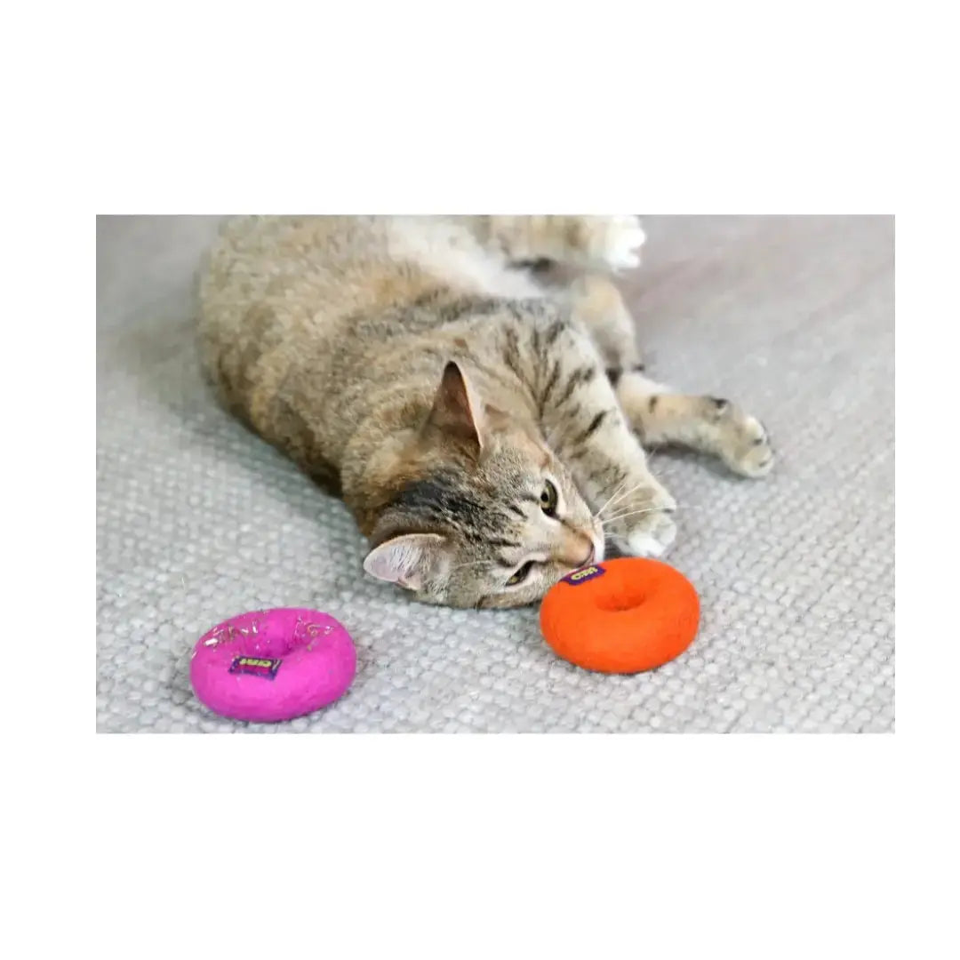 Mad Cat Wacky Wool Rings Cat Toy   | Canine & Co