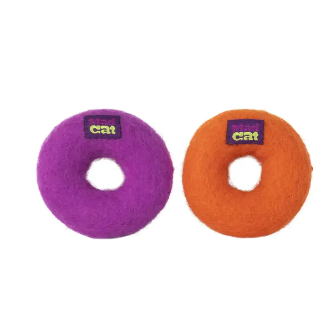 Mad Cat Wacky Wool Rings Cat Toy   | Canine & Co