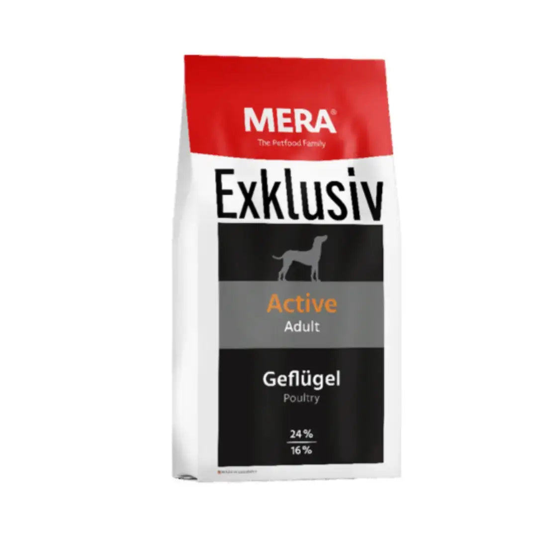 Mera Exklusiv Adult Active Turkey & Rice Dry Dog Food   | Canine & Co