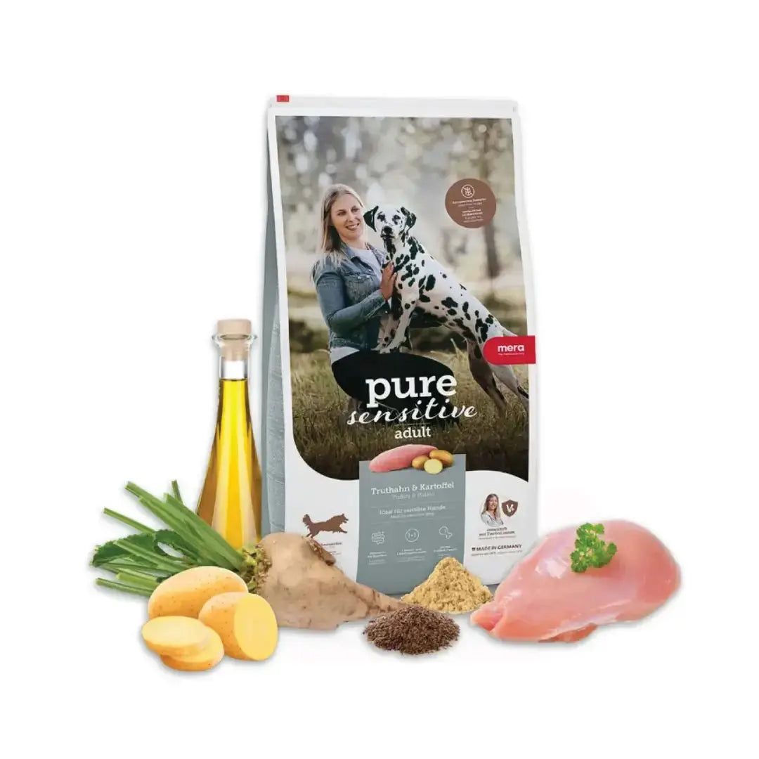 Mera Pure Fresh Meat Turkey & Potato Dry Dog Food   | Canine & Co