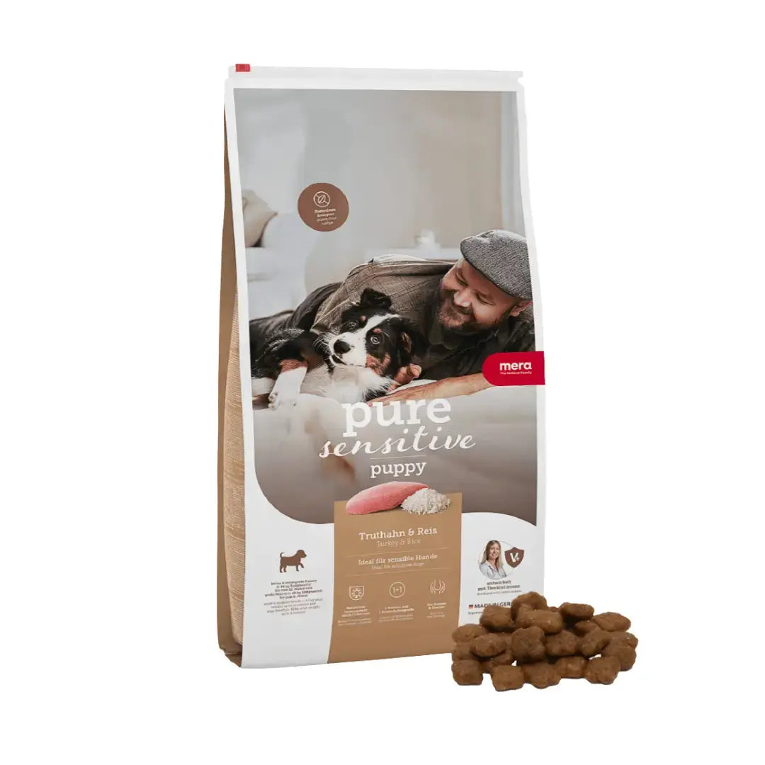 Mera Pure Sensitive Puppy Turkey & Rice Dry Dog Food   | Canine & Co