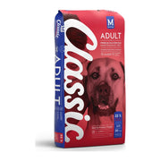 Montego Classic Adult Beef dry dog food 20kg bag with 22% protein and glucosamine.