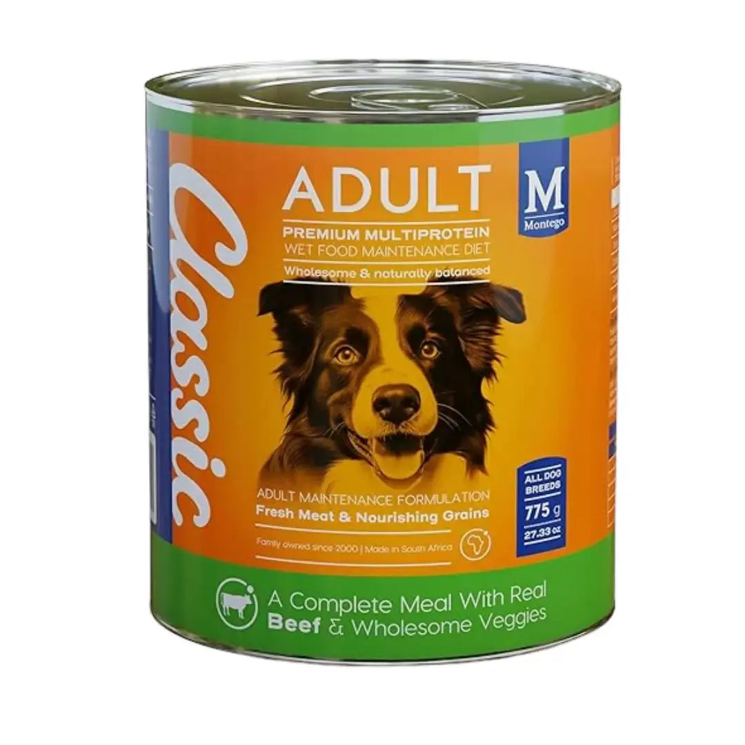 Montego Classic Adult Dog Beef & Veggies Wet Dog Food   | Canine & Co