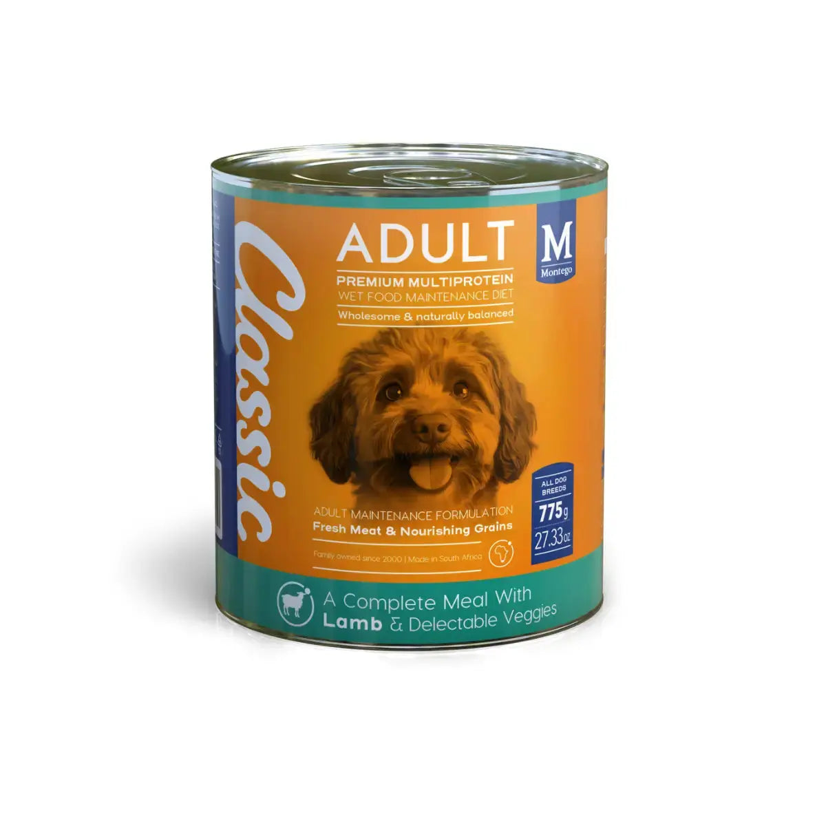 Montego Classic Adult Lamb & Veg Wet Dog Food  6 x 775g | Canine & Co